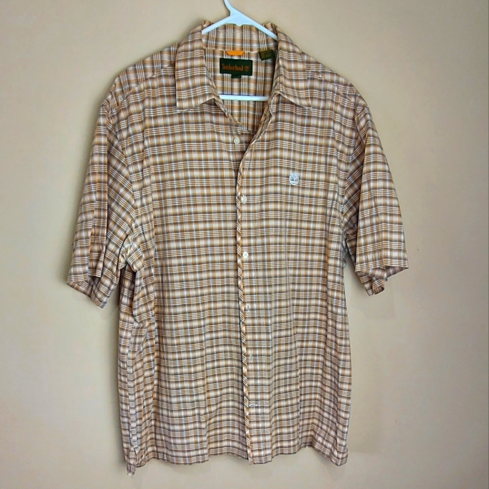 Timberland Short Sleeve Button Down Shirt